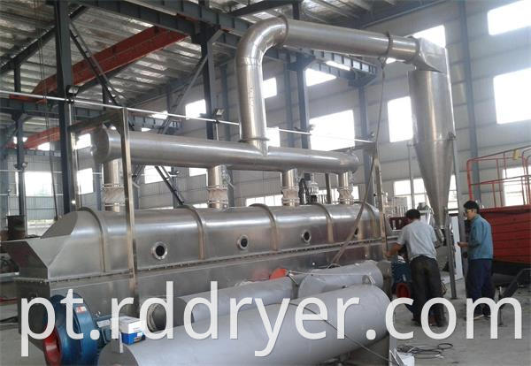 Horizontal Fluidizing Bed Drying Equipment for Vanillin